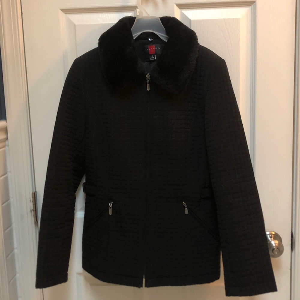 EUC-Gallery quilted coat with silver-tone deets